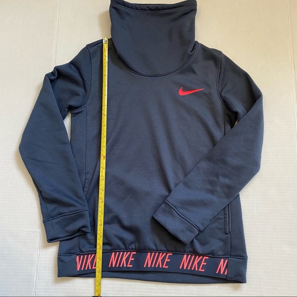Nike Dri-Fit high neck long sleeve running shirt size medium - Picture 8 of 10